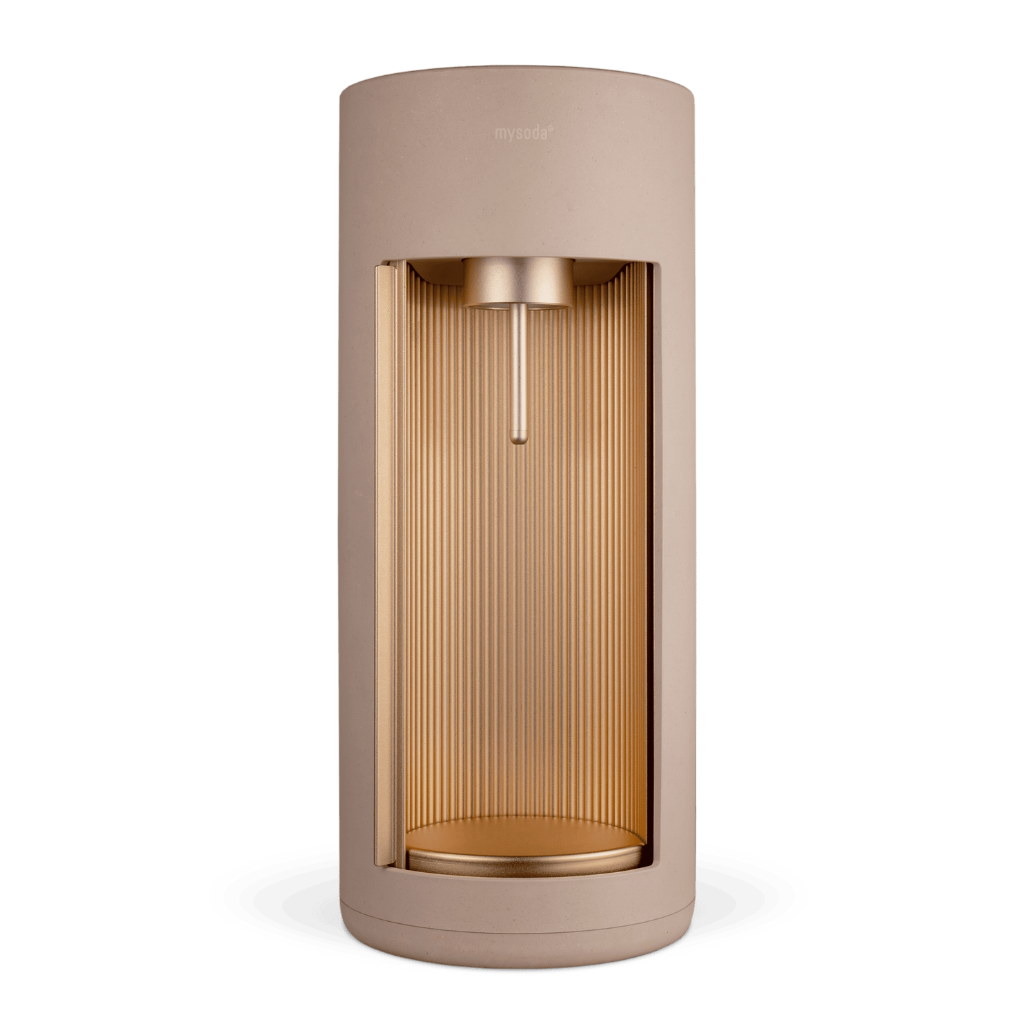 A latte sparkling water maker Glassy for glass bottles