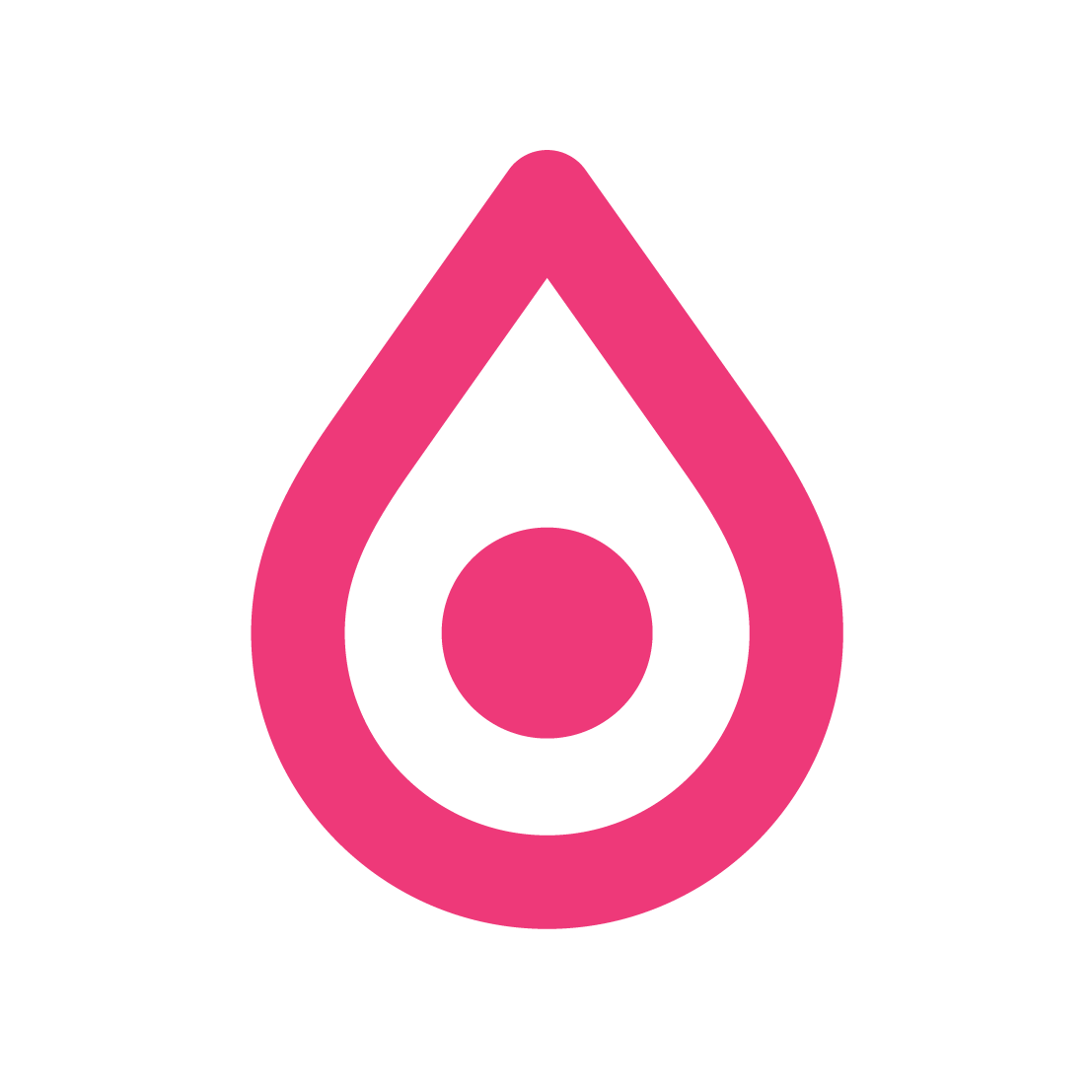 Mysoda drop icon pink