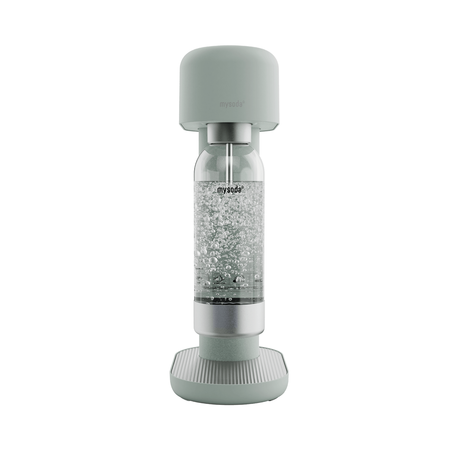 A pigeon Ruby 2 sparkling water maker viewed from the front#väri_pigeon