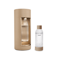 Latte Glassy sparkling water maker and PET bottle