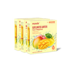 3 packs of Wellness Water Mango & Yuzu