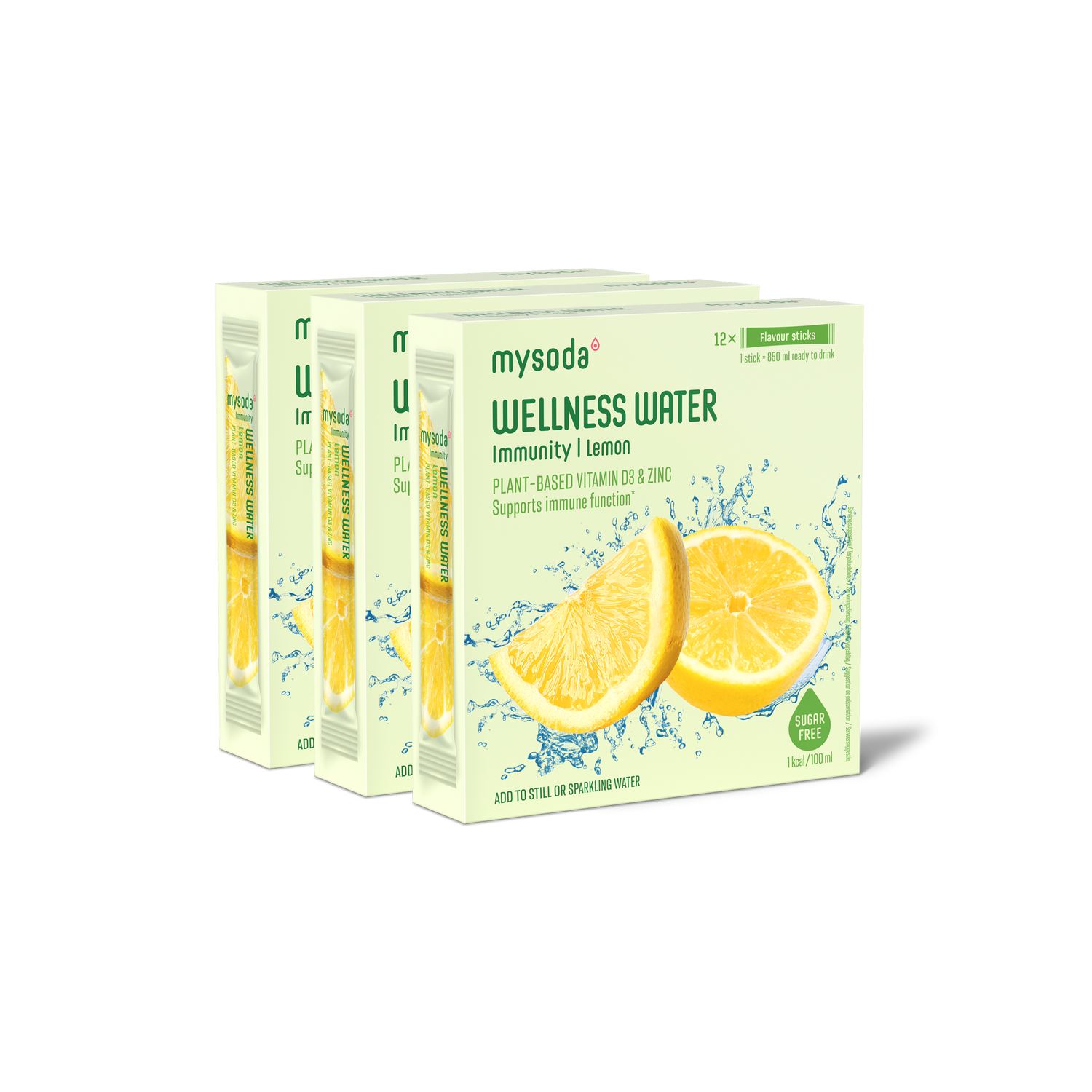 Lemon Wellness Water Immunity 3-Pack