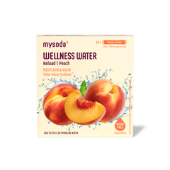 One pack of Wellness Water Peach