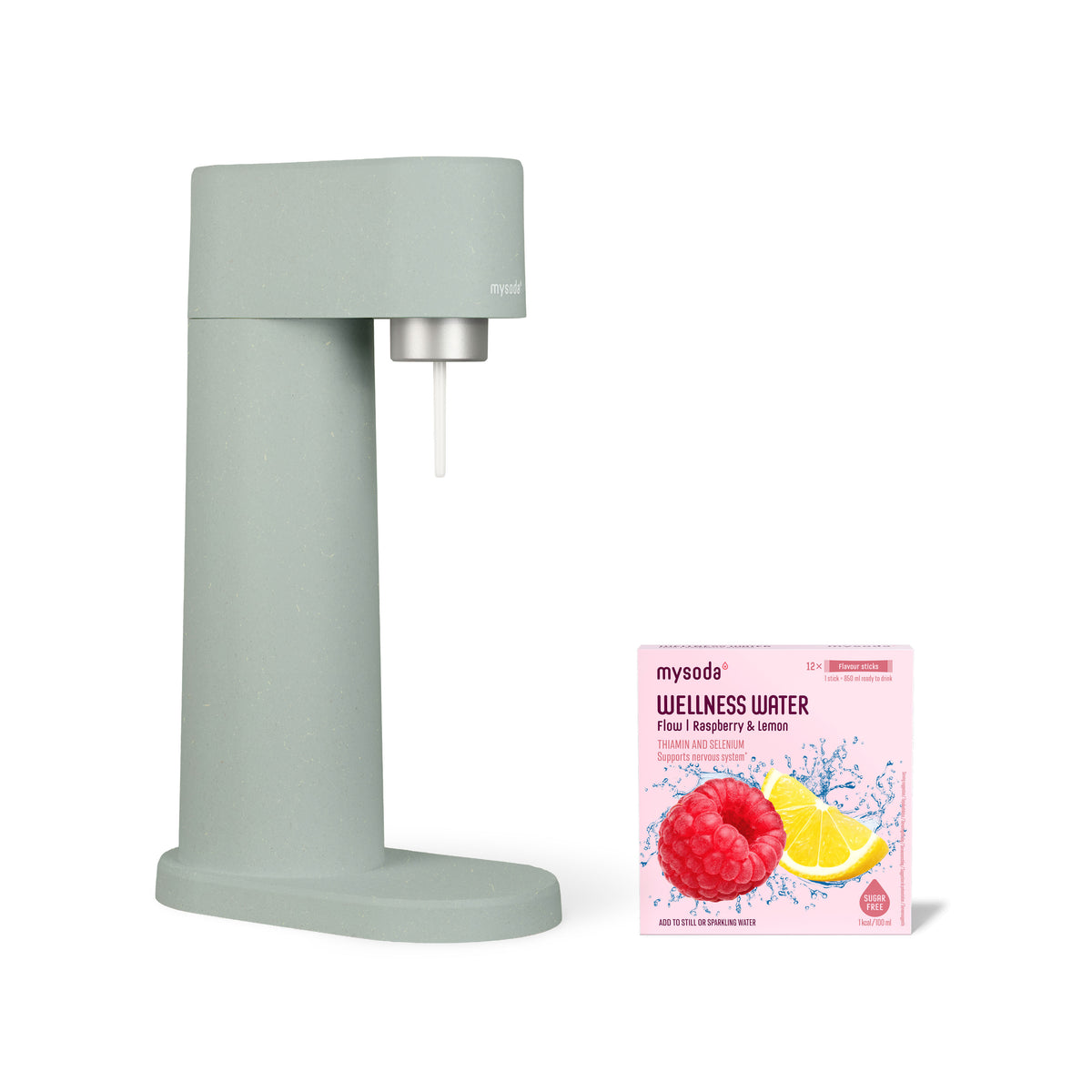 Pigeon Woody + Wellness Water pack Raspberry & Lemon