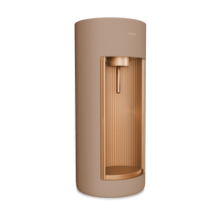 A latte sparkling water maker Glassy for glass bottles