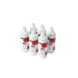 Six bottles of sugarfree Mysoda drink mix raspberry