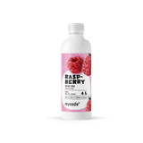 A bottle of Mysoda drink mix raspberry