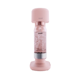 A pink Ruby 2 sparkling water maker viewed from the front#väri_pink