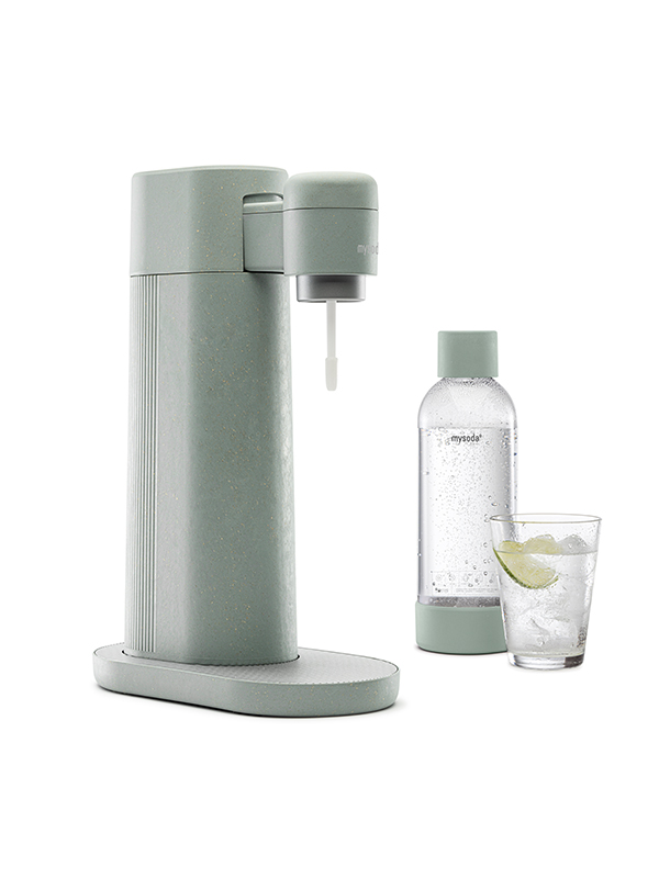Machine à eau petillante Mysoda Toby pigeon avec bouteille
